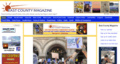 Desktop Screenshot of eastcountymagazine.org